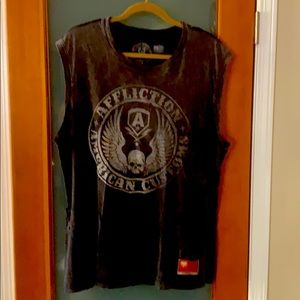 Men’s Affliction black XL shirt